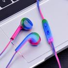 Sport Headsets Bass Gradient Wired In Ear Phones Headphone Head Phones